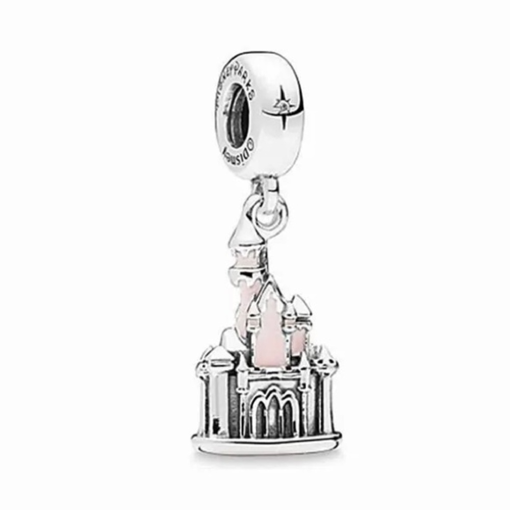 Pandora Disney Parks Sleeping Beauty Castle Charm – Disneyland (Retired)